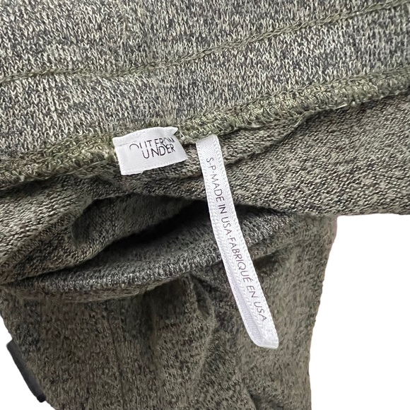 Out From Under Womens Terry Sweatpants Stretch Relax Green Size S - Picture 5 of 5